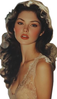 1959s Makeup, Powerful Women Makeup Looks, Make Up For Camera, Dark Glamour Makeup, 1870s Makeup, Classic Italian Makeup, Red Lip Red Dress, Retro Bridal Makeup, Retro Glam Makeup