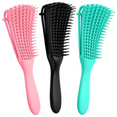 PRICES MAY VARY. Easy detangling:The curl brush is a professional solution to the problems of hair tangling and pulling. If you have 3a to 4c super curly African American hair, this brush is sure to help you deal with breakage and hair loss Suitable for all hair types: This hair brush can be used on curly hair, wavy hair, thick hair, fine hair, long hair, short hair, natural hair, dry hair and wet hair. Suitable for men, women and children to use the brush for curly hair Detangler brush:There is Curly Hair Supplies, Hairbrush For Curly Hair, Curly Hair Detangler, Fine Hair Long, Curly Hair Brushes, Brushes For Hair, Smooth Curly Hair, Detangle Curly Hair, Brush For Curly Hair