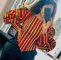 Ankara Blouses, Ankara Blouse, Stylish Naija, Latest Ankara Styles