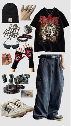 REPOST Grunge Fits, Cooler Style, Punk Outfits, Swaggy Outfits, Alternative Outfits, Really Cute Outfits, Edgy Outfits, Casual Style Outfits, Dream Clothes