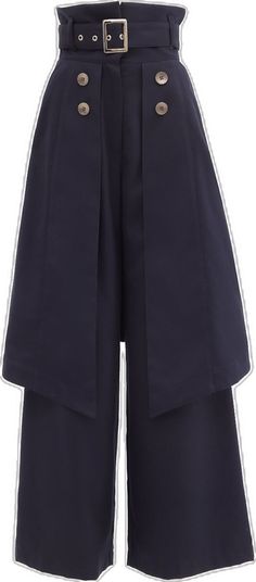 Trousers Women Wide Leg, Fashion Jewellery, Independent Designers Fashion, Badger, Wide Leg Trousers, Designer Fashion, Dark Blue, Wide Leg, Trousers