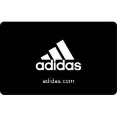 the adidas logo on a black background