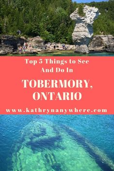 the top 5 things to see and do in tubermory, ontario