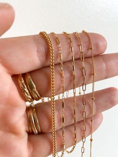 Choose any two of the dainty chain bracelets in the image! mini curb chain Gold bars Thicker rectangle bracelet jenni mini thin bracelet Satellite mini ball chain Leave your two chain choices in the engraving notes or comments at checkout Gold Bars, Dainty Chain, Chain Bracelets, Dainty Bracelets, Chain Gold, Gold Bar, Curb Chain, Ball Chain, Chain Bracelet