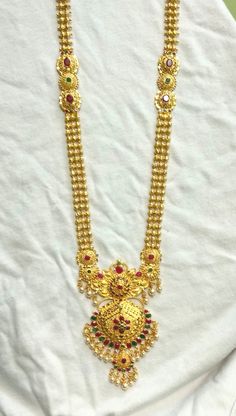 Kasu Haram, Ruby Necklace Designs, Mango Necklace, Gold Haram, Saved Images, Delicate Gold Jewelry