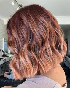 Shatush Hair, Light Auburn Hair, Peach Hair, Red Hair Color, Hair Color Dark, Hair Envy