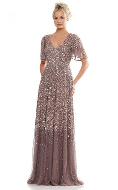 Marsoni MV1259 Dark Taupe Champagne Formal Dresses, Modest Formal Dresses, Light Blue Prom Dress, Sequin Evening Dress, Navy Blue Bridesmaid Dresses, Plus Size Summer Dresses, Formal Dresses With Sleeves, Royal Blue Prom Dresses, Exquisite Gowns