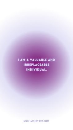 i am a valuable and impplaceable individual by selimsteryart