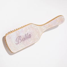 PRICES MAY VARY. ♥Custom Rhinestones Name♥This luxurious name hairbrush is designed to showcase your style.Handcrafted with rhinestones,customize your own hairbrush with your name numbers or initials,our hairbrush is the perfect accessory to upgrade your beauty routine with rhinestones to add a touch of sparkle to your everyday look. hairstyle to highlight your unique style,a unique and stylish way to suit any special occasion,a must-have for any beauty lover. ♥Function♥Massaging your scalp thro Men Hair Styling, Custom Rhinestone, Hair Styling Tool, Bamboo Brush, Xmas Wishes, Gift Inspo, Men Hair, Dry Damaged Hair, Birthday Wishlist