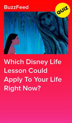 the cover for which disney life lesson could apply to your life right now?