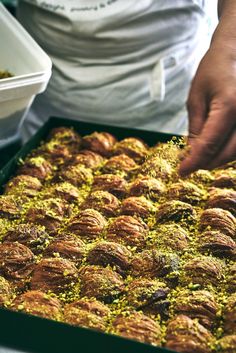 baklava from dilek's pastry Jordanian Baklava, Sweets Photography, Yotam Ottolenghi Recipes, Moroccan Decor Living Room, Middle Eastern Cuisine, Pink Food Coloring, Types Of Flour, Yotam Ottolenghi, Sauce Pot