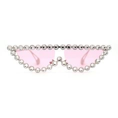 Hot off the runway, these truly unique sophisticated high end fashion shades will bring you the swagger you deserve. Super large rhinestone jewel trim with unique exposed lenses will give you the edge on top of classical cat eye silhouette metal frame base. Truly a daring piece. Made with alloy metal base frame, with 100% UV400 polycarbonate lenses, and reinforced metal hinges. (a890) Lens Width: 55mm Bridge Width: 13mm Temple Length: 145mm Lens Height: 29mm Size: 6" (152mm) x 1 5/8" (42mm).  Co Fashion Shades, Eye Silhouette, Sunglasses Silver, Metal Hinges, High End Fashion, Metal Base, Cloth Bags, Cat Eye Sunglasses, Cat Eye