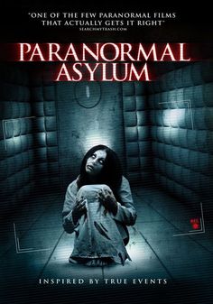 the poster for the upcoming horror film, paranoral asymm with a woman in