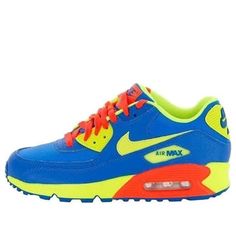 (GS) Nike Air Max 90 'Photo Blue' 307793-410 (SNKR) Nike Blue Sneakers For Outdoor Activities, Blue Nike Sneakers For Outdoor Activities, Blue Low-top Running Shoes, Blue Sneakers For Light Sports, Blue Sportswear Sneakers For Light Sports, Blue Nike Air Max Casual Shoes With Air Cushioning, Blue Running Shoes With Air Max Cushioning For Outdoor, Blue Synthetic Sneakers For Outdoor Activities, Casual Blue Nike Air Max With Air Cushioning