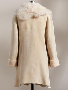 Winter Polyester Jacket for Women Cream Stand Collar Outerwear For Fall, Fall Cream Outerwear With Stand Collar, Cream Stand Collar Outerwear For Winter, Classic Beige Outerwear With Faux Fur Lining, Winter White Outerwear With Lapel Collar For Fall, Winter White Lapel Collar Outerwear For Fall, Elegant Hooded Outerwear With Faux Fur Lining, Beige Lapel Collar Outerwear For Cold Weather, Spring Outerwear With Faux Fur Lining