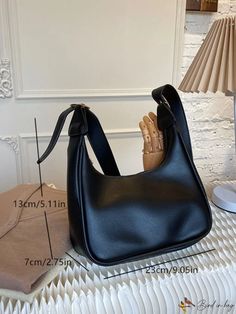 BirdinBag - Stylish and Sleek Hobo Handbag Feitan Portor, Simple Closet, Bag Inspiration, Mini Backpack Purse, Aesthetic Bags, Vibe Video, Girly Bags, Hobo Handbag, Elegant Pattern