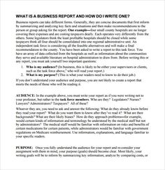 a business report with the words what is a business report and how do i write one?