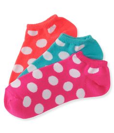 3-Pack Bubble Dot Ped Socks - Aeropostale Aeropostale Socks, Fuzzy Socks