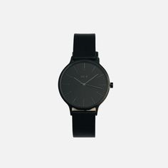 ULX Store Modern Matte Black Formal Watch, Modern Matte Black Watch For Formal Occasions, Modern Black Everyday Watches, Minimalist Black Watch For Formal Occasions, Black Minimalist Watch Accessories For Formal Occasions, Minimalist Black Watch With Analog Display, Black Minimalist Watch With Analog Display, Minimalist Leather Watch, Minimalist Leather Analog Watch