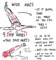 a hand drawn drawing of a person doing a handstand with the words wide arms