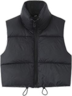 Solid Color Fall Vest With Pockets, Trendy Solid Vest For Cold Weather, Trendy Solid Color Cold Weather Vest, Trendy Sleeveless Vest For Cold Weather, Trendy Winter Vest For Cold Weather, Trendy Outdoor Vest For Fall, Casual Winter Vest, Trendy Vest Outerwear, Casual Winter Vest Outerwear