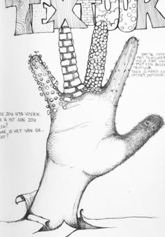 a drawing of a hand holding corn on it's fingers with the words rock and roll written above it