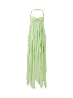 Mariah Dress (Green) Long Lace Skirt, Nana Jacqueline, Beauty Confidence, Blowing In The Wind, Spring Staples, Evening Dresses Online, Silk Dresses, Designer Evening Dresses, 2024 Trends