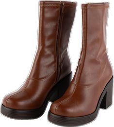 Boots Cognac, Leather Boots Women, Footwear Collection, Cognac, Leather Women, Womens Boots, Leather Upper, Faux Leather, Mesh