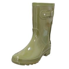 PRICES MAY VARY. Feature matte shell rain boots in mid calf height.This model's boot opening ranges from 14.0" -16.0". PVC material is adopted to make our rain,formed in one piece, women rain boots are seamless and waterproof,comfortable polyester lining provids good air permeability. Mid Calf Rain Boot features artificial leather collar at top and decorative buckle on side. Wearing fashion seamless waterproof rain boots are perfect for garden, camping, school, travel. Just wipe with cold water Women Rain Boots, One Piece Women, Garden Camping, Garden Shoes, Rain Shoes, Womens Rain Boots, Boots Waterproof, Light Rain, Rain Boot