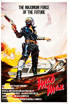 Mad Max Movie Poster, Mad Max Mel Gibson, Mad Max Poster, Kota New York, Mad Max Movie, Film Thriller, Film Cult, Vintage Films