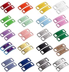 PRICES MAY VARY. 20 Colors in One | 40PCS Sneaker Shoe Lace Charms for Nike Air Force 1 (AF1) |The 20 colors include Matte Silver, Yellow, Fruit Green, Laser Gradient, Bright Gold, Light Blue, Orange, Red, Cherry Blossom Pink, Purple, Bean Paste Green, Black, White, Pink, Green, Frosted Gold, Coral Blue, Gun Black, Blue, Bright Silver. These Vibrant Charms are a perfect replacement and bring life to your Air Force 1's High Quality Charms made with 24K Mirror Plating Colorful Shoe Lace Charms for Shoe Lace Charms, Purple Bean, Colorful Shoe, Lace Charms, Yellow Fruit, Green Laser, Colorful Shoes, Red Cherry, Bean Paste