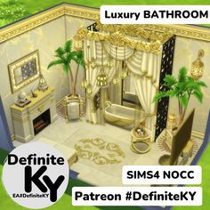 an image of a bathroom in the game sims4 nocc patron definity