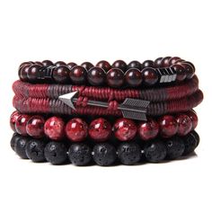 PRICES MAY VARY. TRIBAL LEATHER BRACELETS SET--Classic adjustable bracelets pack, including leather,hemp cords,natural stone beads and Woven Hemp.Different Color and Style can Easy Match Your Everyday Wearing Needs.Economical bracelet set Jewelry for both men and women，Deserve to Buy. TOP-CLASS MATERIAL--High Quality Genuine Leather and Handmade Hemp and Natural Stone Bead,4-Leval Quality Control,100% Handmade;Wearing Experience Survey. Longer Time to Wear. ADJUSTABLE LEATHER BRACELETS--7-8.5 In Lava Bead Bracelet, Hematite Bracelet, Labradorite Bracelet, Wristband Bracelet, Bracelets Set, Black Onyx Stone, Braided Leather Bracelet, Lava Bead, Onyx Stone