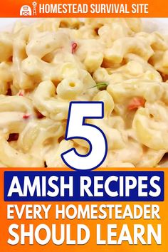 5 amish recipes every homesteader should learn