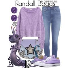 Randall Boggs, Disney Character Outfits, Disney Bound Outfits Casual, Princess Inspired Outfits, Disney Themed Outfits, Cute Disney Outfits, Denim Converse, Movie Inspired Outfits, Disney Inspired Fashion