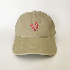 a baseball cap with the letter y embroidered on it