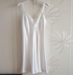 Vintage St Michael Nightgown, White Mini Sleep Dress with Lace  Size M, UK 10 In Excellent Pre-Owned Condition. Please see photos for measurements and condition. Send a message if you have questions : ) Women's Nightgowns, Sleep Dress, Pajama Robe, Nightgowns, Dress With Lace, St Michael, Night Gown, Lace Dress, Favorite Outfit