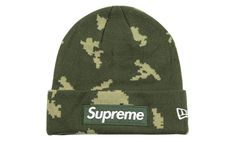 New Era Box Logo Beanie SU11237 Virtual Wishlist, Supreme Sneakers, Supreme Hat, Green Beanie, Lil Bro, Outfit Inspired, Memes Status, Grey Beanie, Box Logo