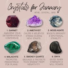 Quick Crystal Guide Crystal Combinations, Crystal Uses, New Possibilities