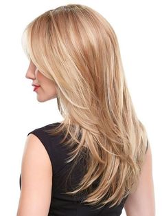 Graduated Layers, Best Lace Front Wigs, Gold Blonde Highlights, Natural Ash Blonde, Dunner Wordend Haar, Best Wig Outlet, Blonde Tips, Gold Blonde, Celebrity Hair