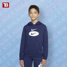 Boyish looks count a lot! Nike Kid’s Sportswear Pullover Hoodie gives a youthful and sporty aura @topsandbottoms in stores and online. #nike #nikeoriginals #nikeshoes #nikechallenge #nikesuperstar #nikefootball #nikekids #nikerunning #tracksuit #tracksuits #tracksuitday #tracksuitlove #tracksuitmafia #tracksuitseason #tracksuitnike #niketracksuits #niketracksuitday #niketracksuitmurah #niketracksuitslimfit #niketracksuitregularfit #nikekidsnyc #nikekidsjacket Toddler Nike Hoodie, Nike Tracksuits, Kids Sportswear, Nike Tracksuit, Pull Over Hoodie, Hoodie Cozy, Jogging Suit, Nike Football, Navy Grey