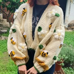 Big Daisy, Kristina Webb, Swaggy Outfits, Crochet Cardigan, Crochet Fashion, Cute Crochet, Crochet Designs, Britney Spears, Cute Casual Outfits