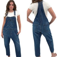 Excellent Condition Gap Denim Overalls. Never Worn, Size M 100% Cotton Dark Blue Casual Dark Wash Denim Jumpsuit, Casual Dark Wash Mid-rise Denim Jumpsuit, Casual Mid-rise Dark Wash Denim Jumpsuit, Summer Denim Jumpsuit For Everyday, Gap Blue Jeans For Summer, Everyday Medium Wash Denim Jumpsuit, Casual Blue Cotton Denim Jumpsuit, Everyday Medium Wash Relaxed Fit Denim Jumpsuit, Gap Casual Spring Jeans