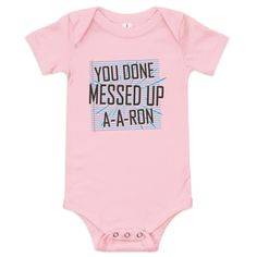 100% cotton onesie (heather colors contain polyester) for the baby in your life who wants to look and feel good at the same time. Cotton Stretch Bodysuit For Playtime, Cute Cotton Stretch Bodysuit, Cute Stretch Cotton Bodysuit, Stretch Cotton Onesie For Playtime, Fitted Soft-washed Cotton Onesie, Cute Unisex Cotton Onesie, Cotton Bodysuit With Letter Print For Playtime, Cute Cotton Onesie, Cute Cotton Onesie Soft-washed