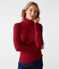 Everyday luxury. This classic turtleneck is crafted from our exquisite Ecovero yarn giving it an incredibly soft hand feel and luxe weight. This top has a cropped close fit, easily layerable under everything in your wardrobe. Crop Turtleneck, Blue Wine Glasses, Classic Turtleneck, Everyday Luxury, Michael Stars, Everyday Luxuries, Winter Outfits Women, American Express, Soft Hand