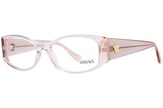 EyewearIsland Versace VE3343 5431 Eyeglasses Women's Peach Gradient Beige Full Rim 54mm Model Number: VE3343 Model Name: Style: Full Rim Shape: Oval Gender: Women's Frame Color: Pink Lens Color: Clear Lens: Demo Lens Size: 54 mm Bridge Size:17 mm Temple Size: 145 mm Frame Material: Plastic Made In: Italy Fit Type: Universal Warranty: 2-Year Manufacturer Item Includes Glasses, Cleaning Cloth, Case (Case Color & Style May Vary)  170573-8    Payment   After winning an item in auction or completing a Buy-It-Now purchase you must use our secured checkout system. Please click the checkout icon and follow the instructions. Check-Out Now! Click on the Check-out button and You will be able to complete your payment and finalize your purchase without waiting for the winning bidder email confirmation. Versace Clothes, White Glasses, Name Style, Versace Pink, Pink Glasses, Versace Glasses, Cute Glasses, Stylish Glasses, Sunglasses & Glasses