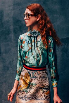 Gucci, SS16 Women's Mode Prints, Mode Editorials, Cooler Look, Mode Inspo, Inspiration Mode, 2016 Fashion, Fashion Mode