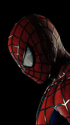 the amazing spider - man is shown in this close up photo from the movie's poster