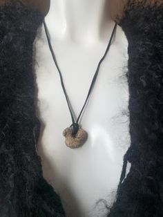 Hag stone / lucky stone found by myself on a black suede string  String roughly 11 inches Whole thing 12 inches Hag Stone Necklace, Hag Stones, Lucky Stone, Stone Necklace, 11 Inches, Pendant Necklaces, Black Suede, Necklace Etsy, Jewelry Necklace Pendant