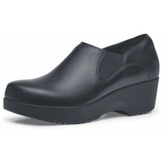 Discover the comfort and slip-resistant safety of our LILA footwear. Our Kelsey work clog looks basic, but the extra cushioning hidden inside is the secret to all-day comfort. With a TRIPGUARD outsole feature and a roomy fit, we've built the ideal shoe for you. Size: 7.  Color: Black.  Gender: female.  Age Group: adult. Madden Girl, Sport Sneakers, Clogs Shoes, Shoe Store, Buy Shoes, Work Boots, Shoe Brands, Leather Working, Sports Women